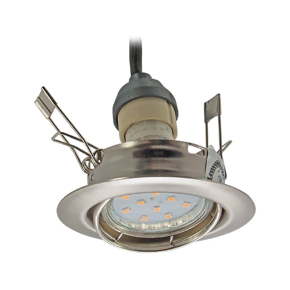 ARLO LED SET ∙ LED луна за вграждане и GU10 лампа 5W ∙  N/M ∙ 3000K